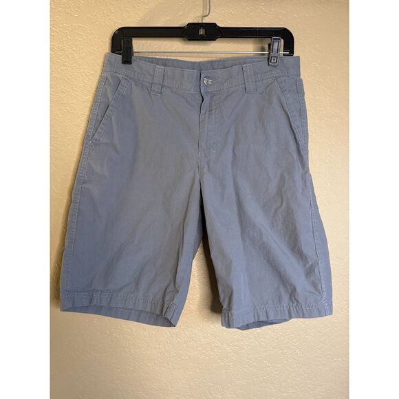 Columbia Chino Shorts Mens 30x10 Blue - Picture 1 of 3
